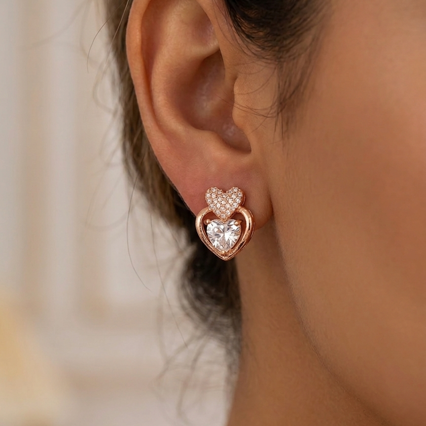 Anti Tarnish CZ Earring 146