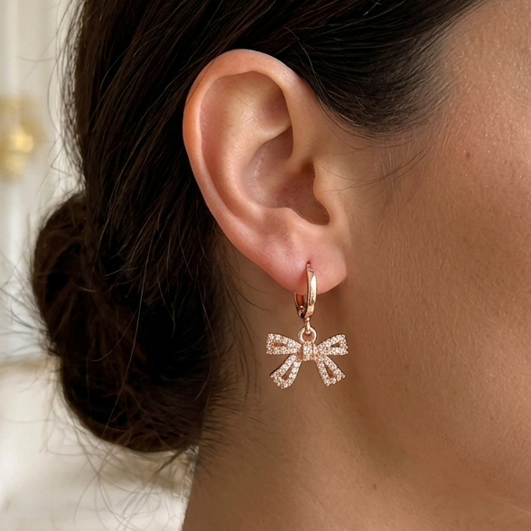 Anti Tarnish CZ Earring 96