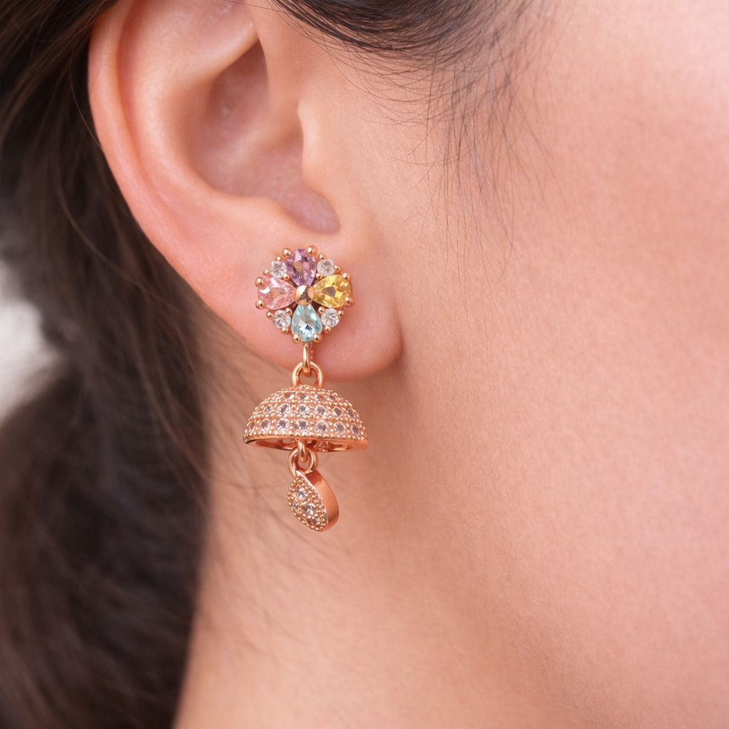 Anti Tarnish CZ Earring-69
