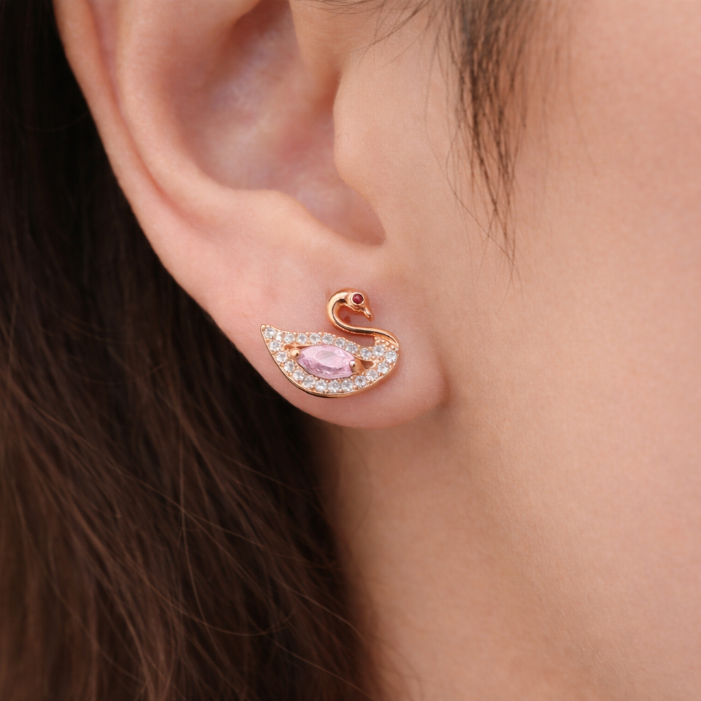 Anti Tarnish CZ Earring 18