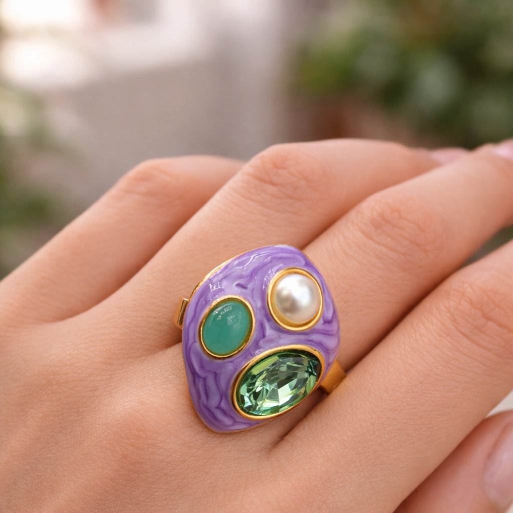 Premium enamel rings 53