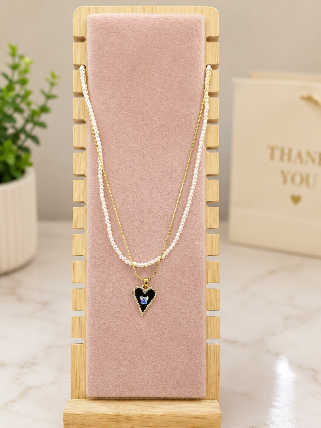 Anti Tarnish Chain Pendant (6010)