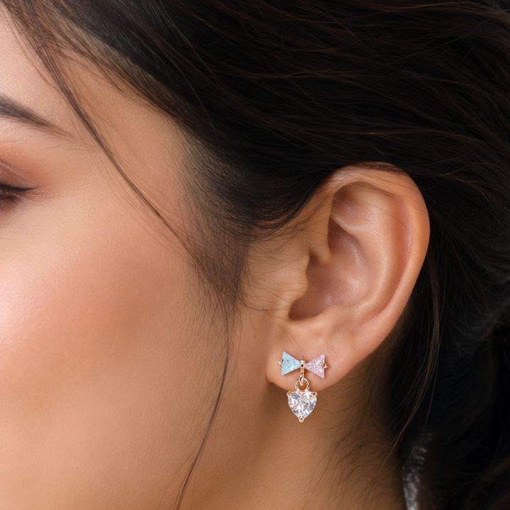 Anti Tarnish CZ Earring 138