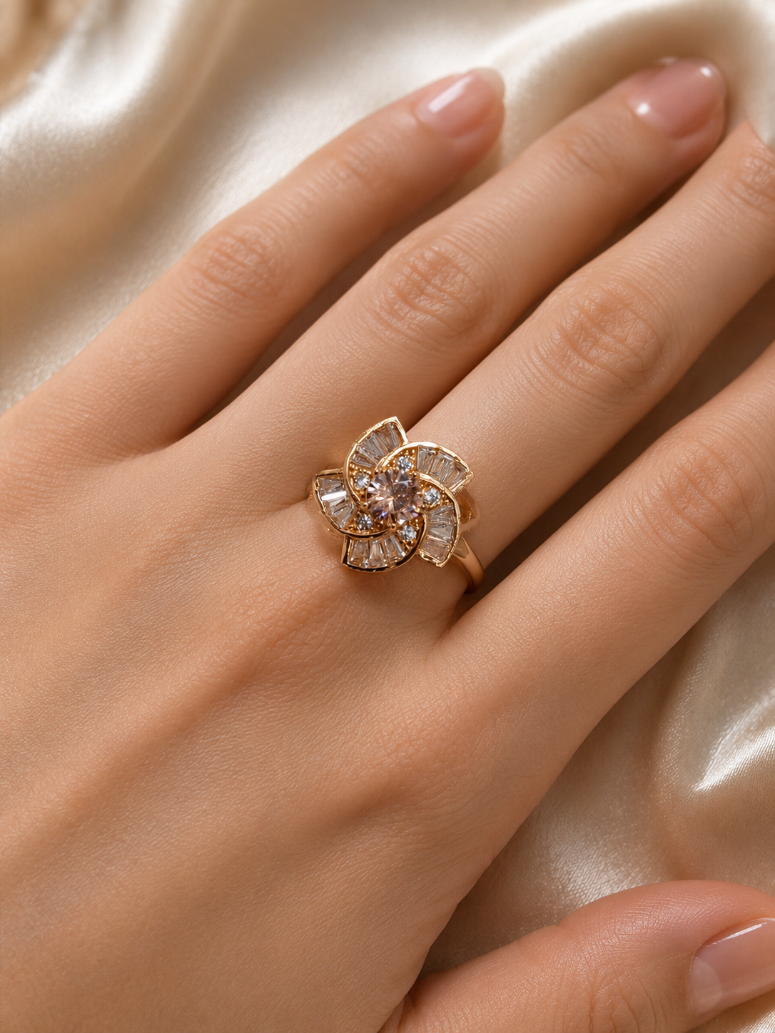 AD cz ring (9527)