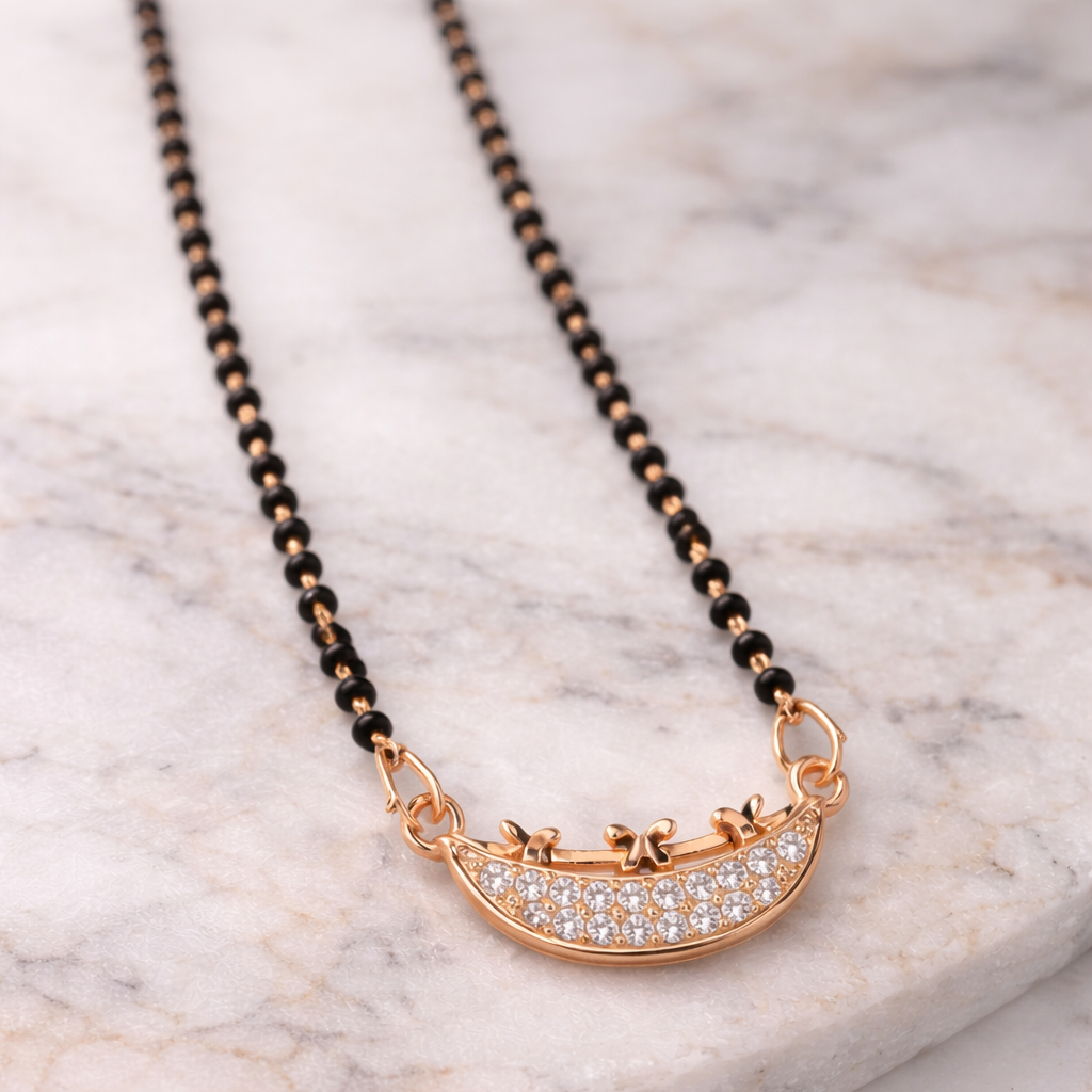 CZ mangalsutra - 10