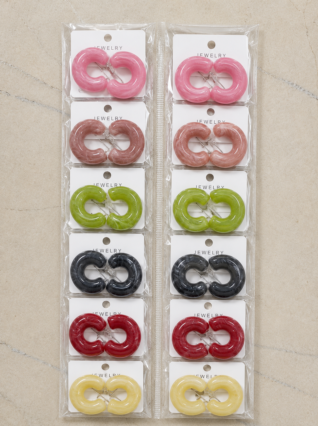 14rs each 12-pair of imported earrings combo (9102)