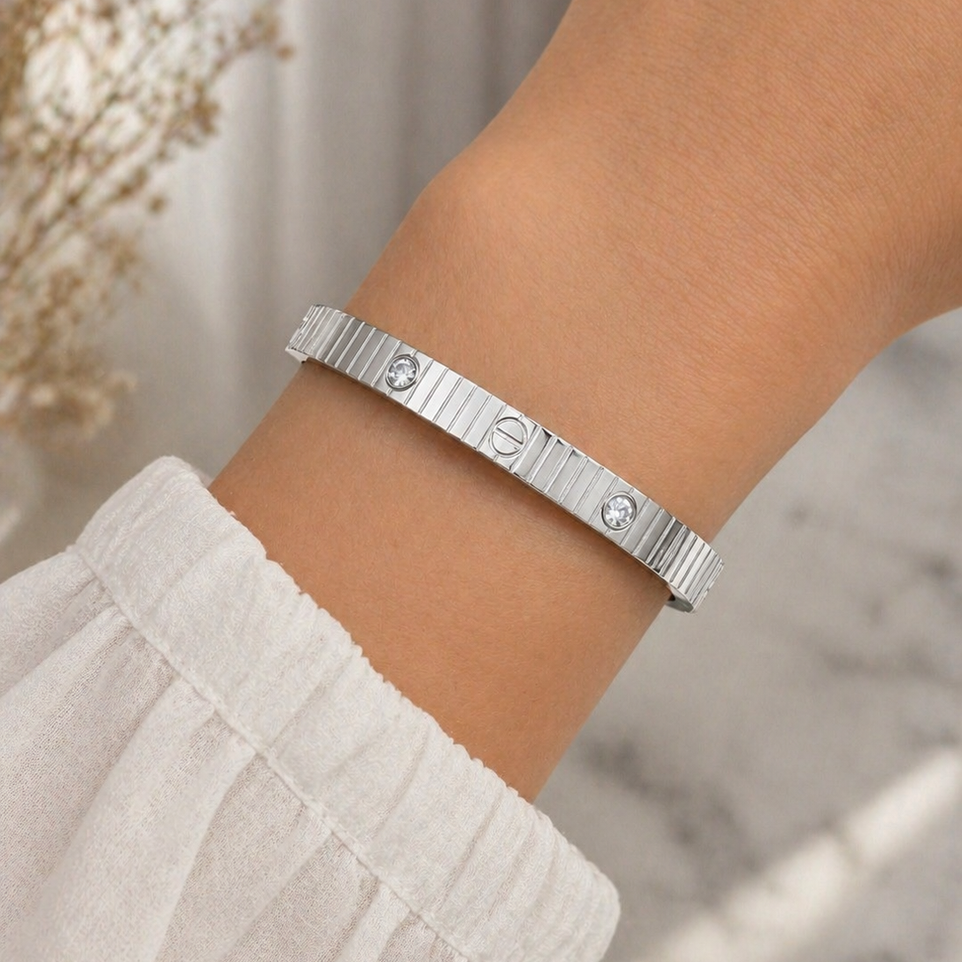 Anti Tarnish Silver Cartier Bracelet