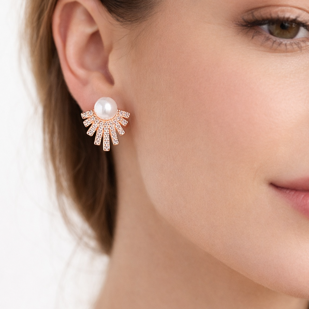 Anti Tarnish CZ Earring 141