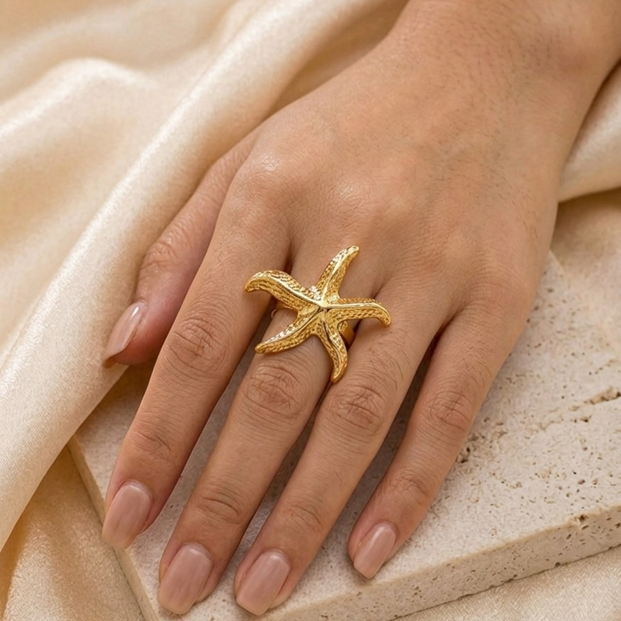 Anti Tarnish adjustable rings 117