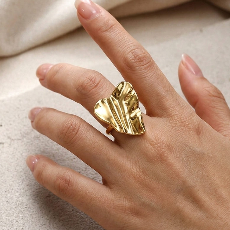 Anti Tarnish adjustable rings 109