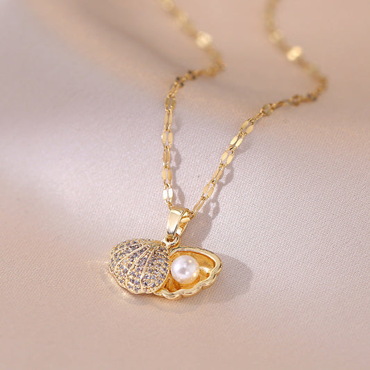 Anti Tarnish Chain Pendant (4155)