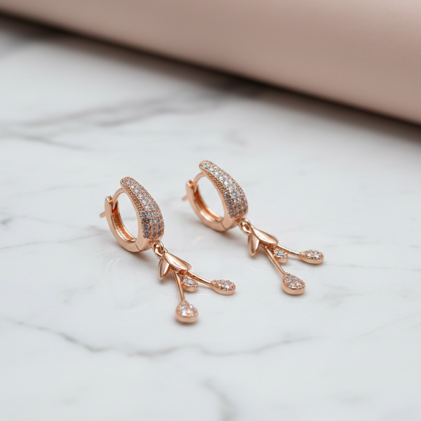 Anti Tarnish CZ Earring 22
