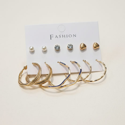 Combo of 6 pair earrings-35