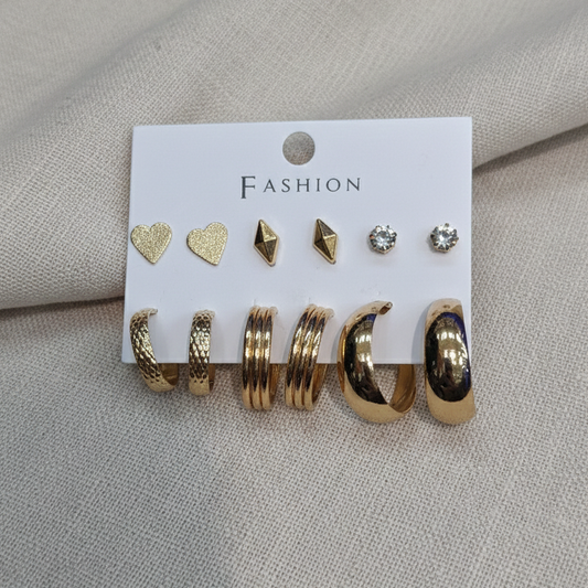 Combo of 6 pair earrings-43