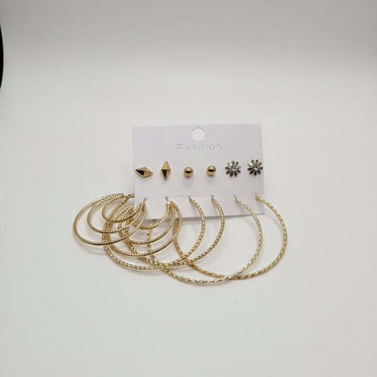 Combo of 6 pair earrings-48