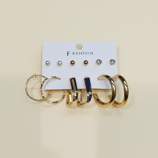 Combo of 6 pair earrings-54