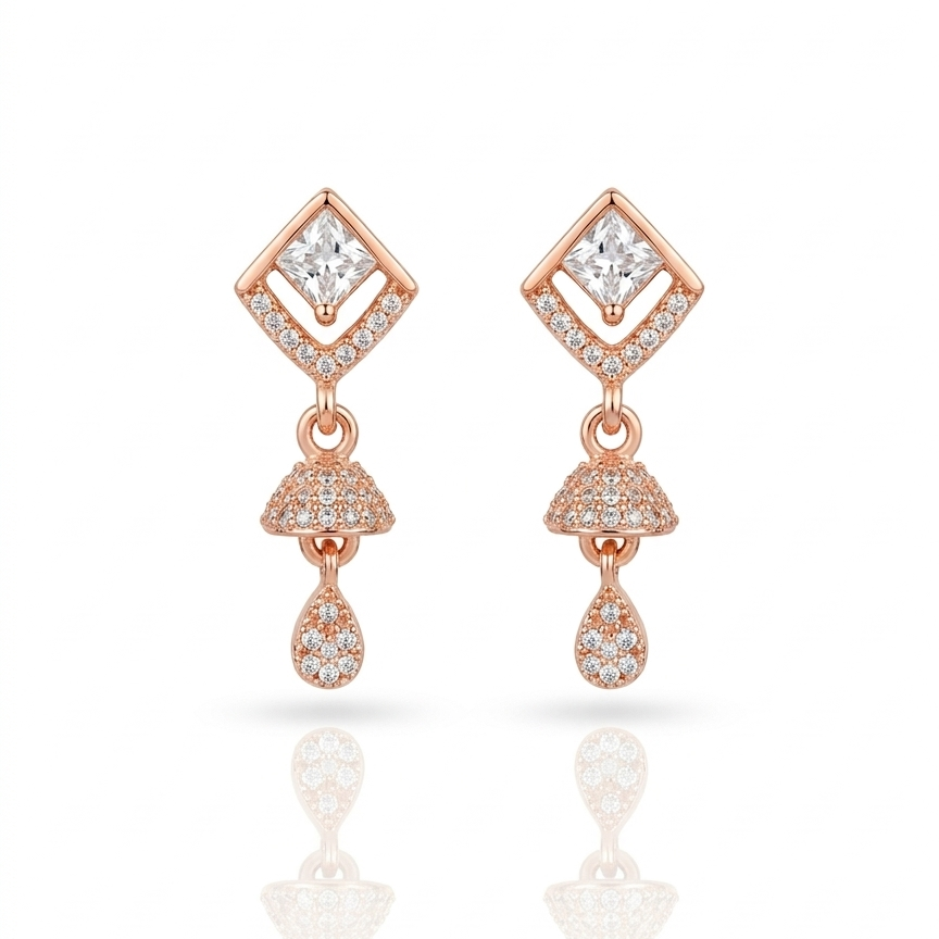 Anti Tarnish CZ Earring 120