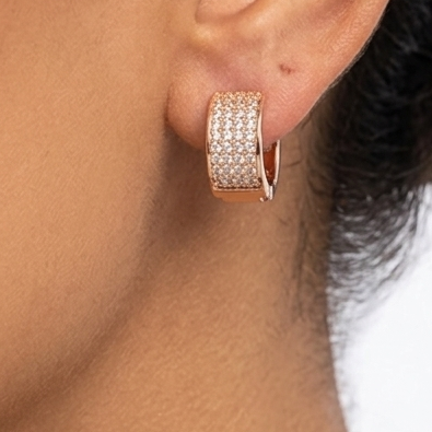 Anti Tarnish CZ Earring 145