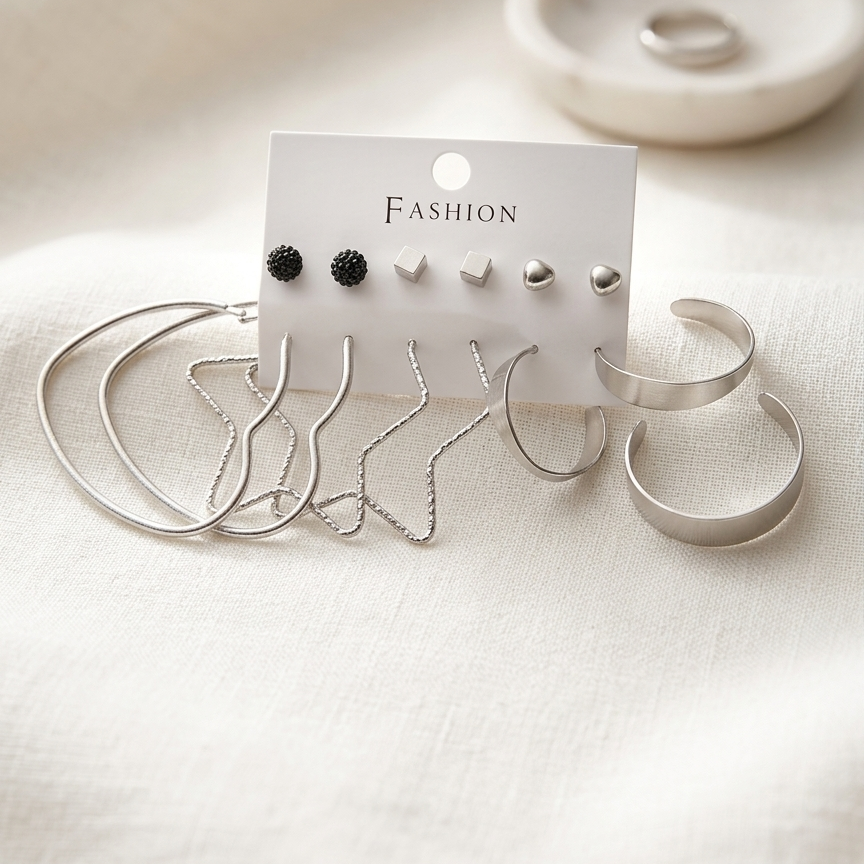 Combo of 6 pair earrings 13