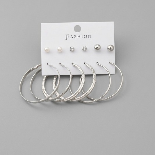 Combo of 6 pair earrings 7