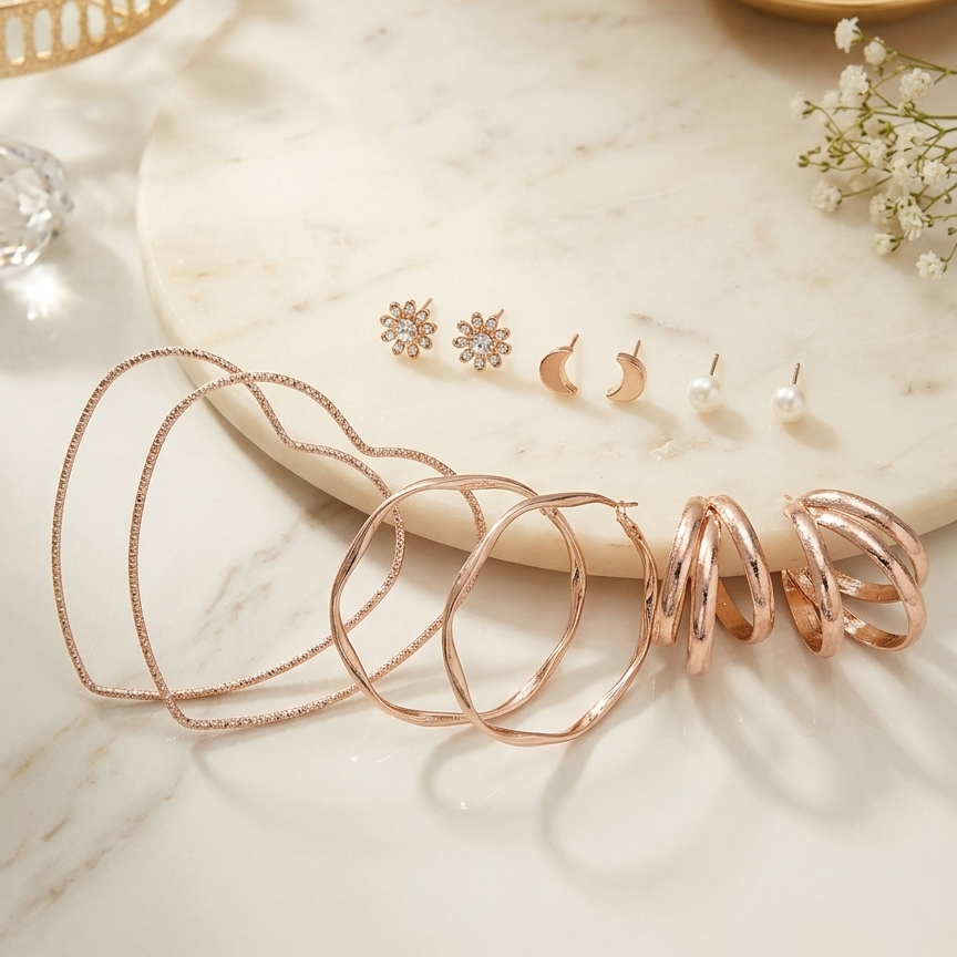 Combo of 6 pair Earring 70