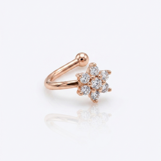 Anti Tarnish nose pin 74
