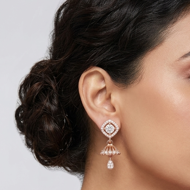 Anti Tarnish CZ Earring 97