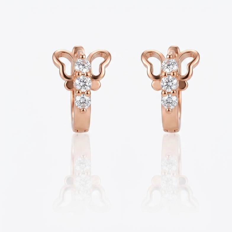 Anti Tarnish CZ Earring 8