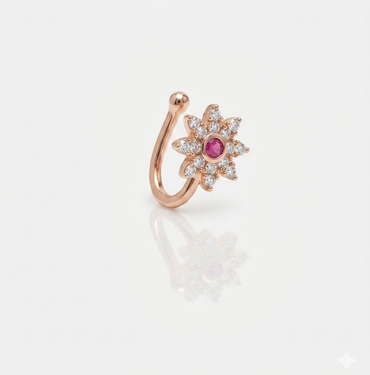 Anti Tarnish nose pin 53
