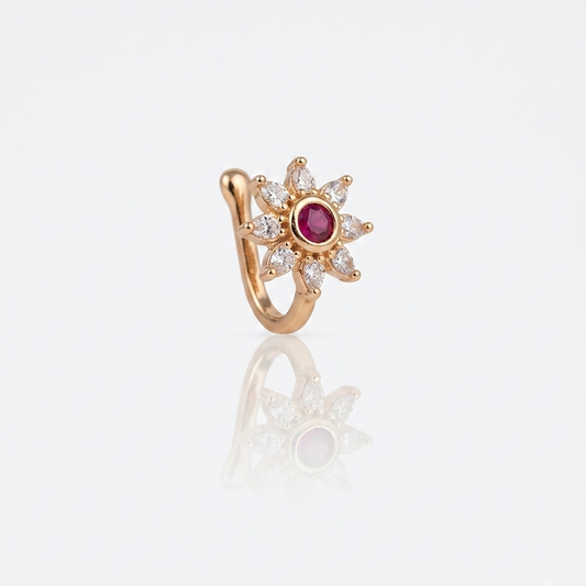 Anti Tarnish nose pin 55