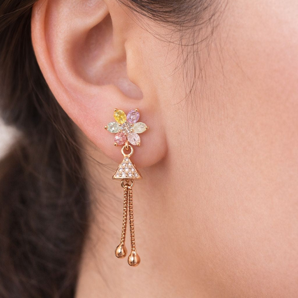 Anti Tarnish CZ Earring-65