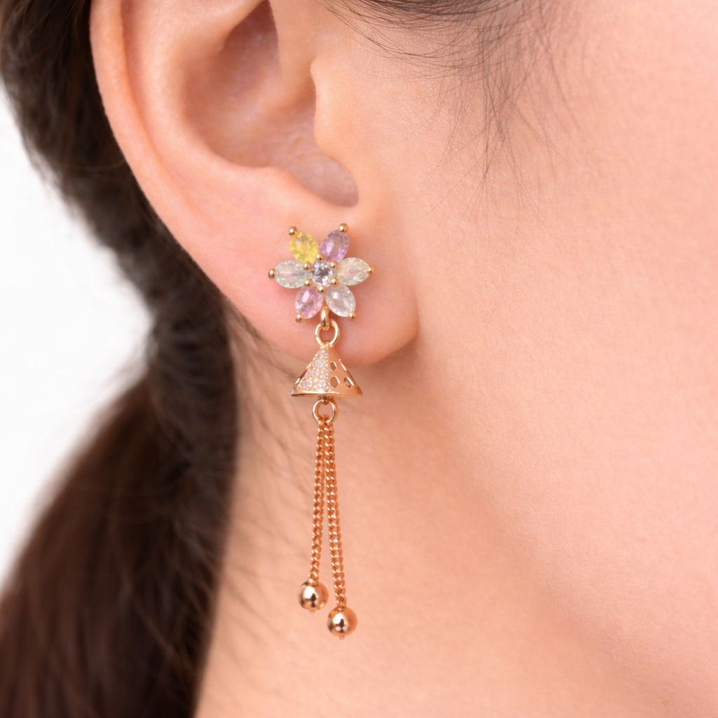 Anti Tarnish CZ Earring-65