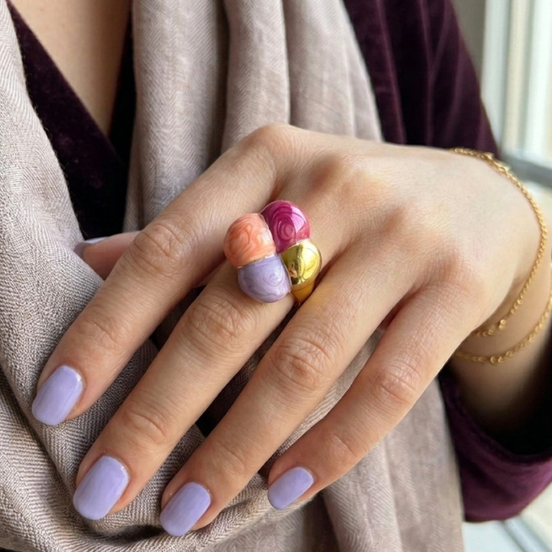 Premium enamel rings 43