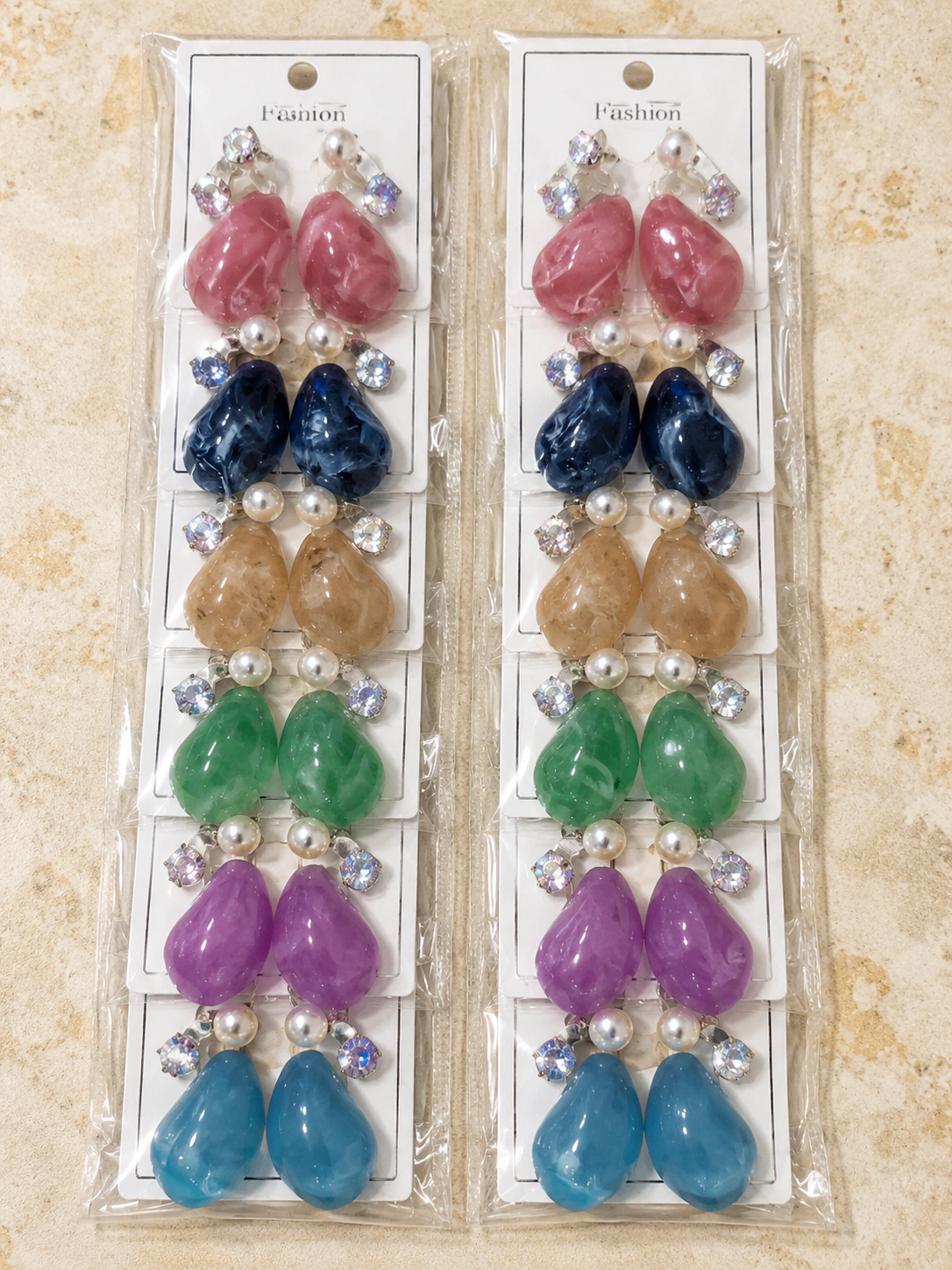 16rs each 12-pair of imported earrings combo (9110)