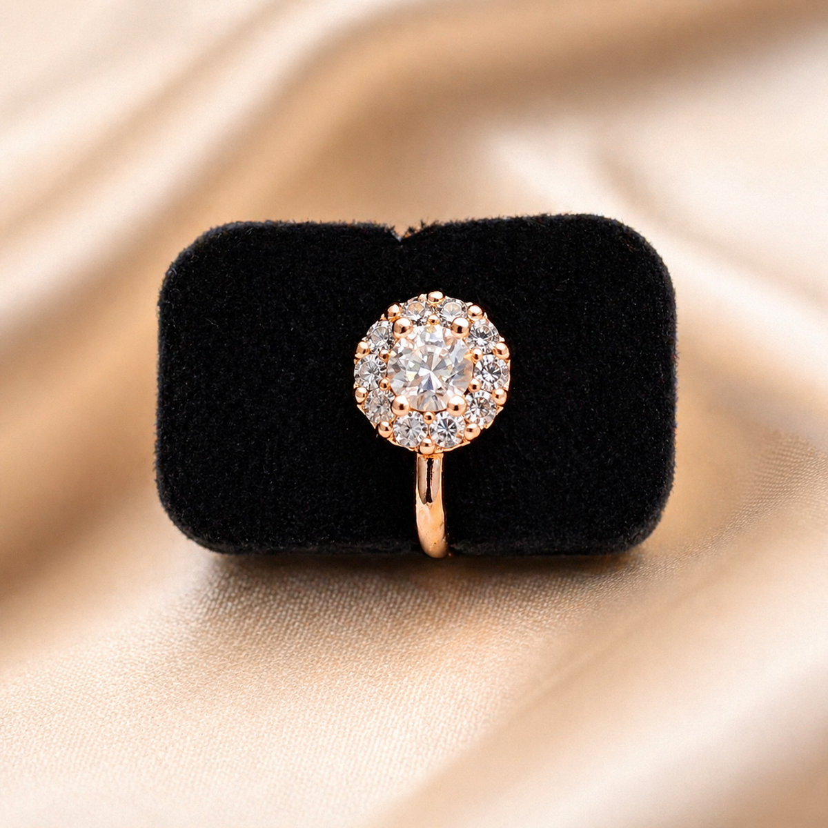 Anti Tarnish CZ nose pin 45