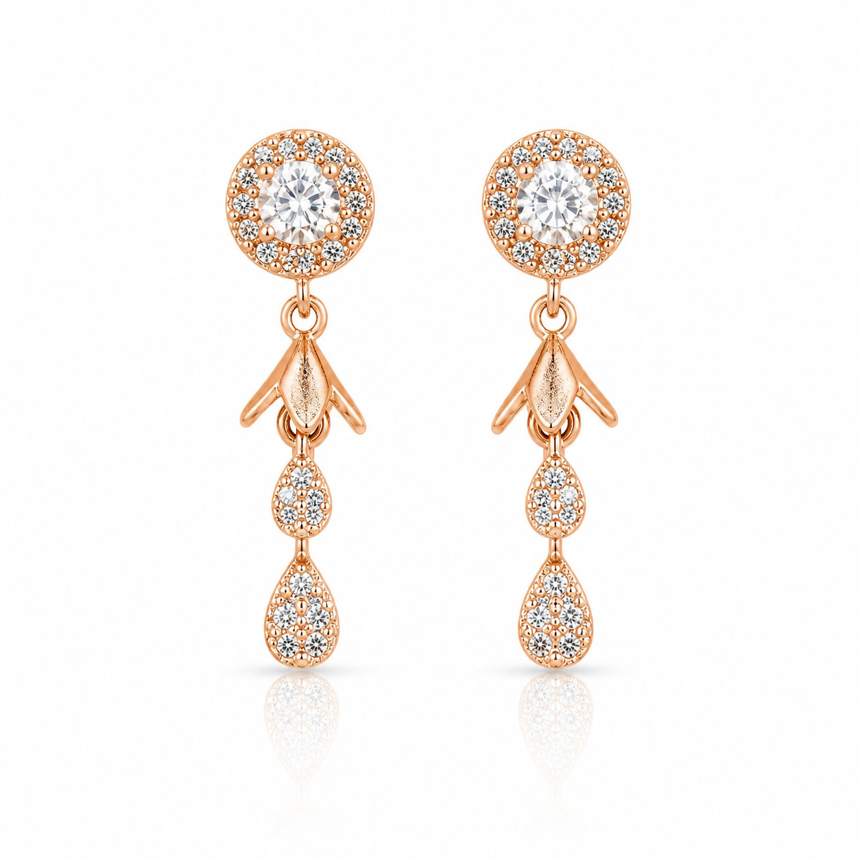 Anti Tarnish CZ Earring 36