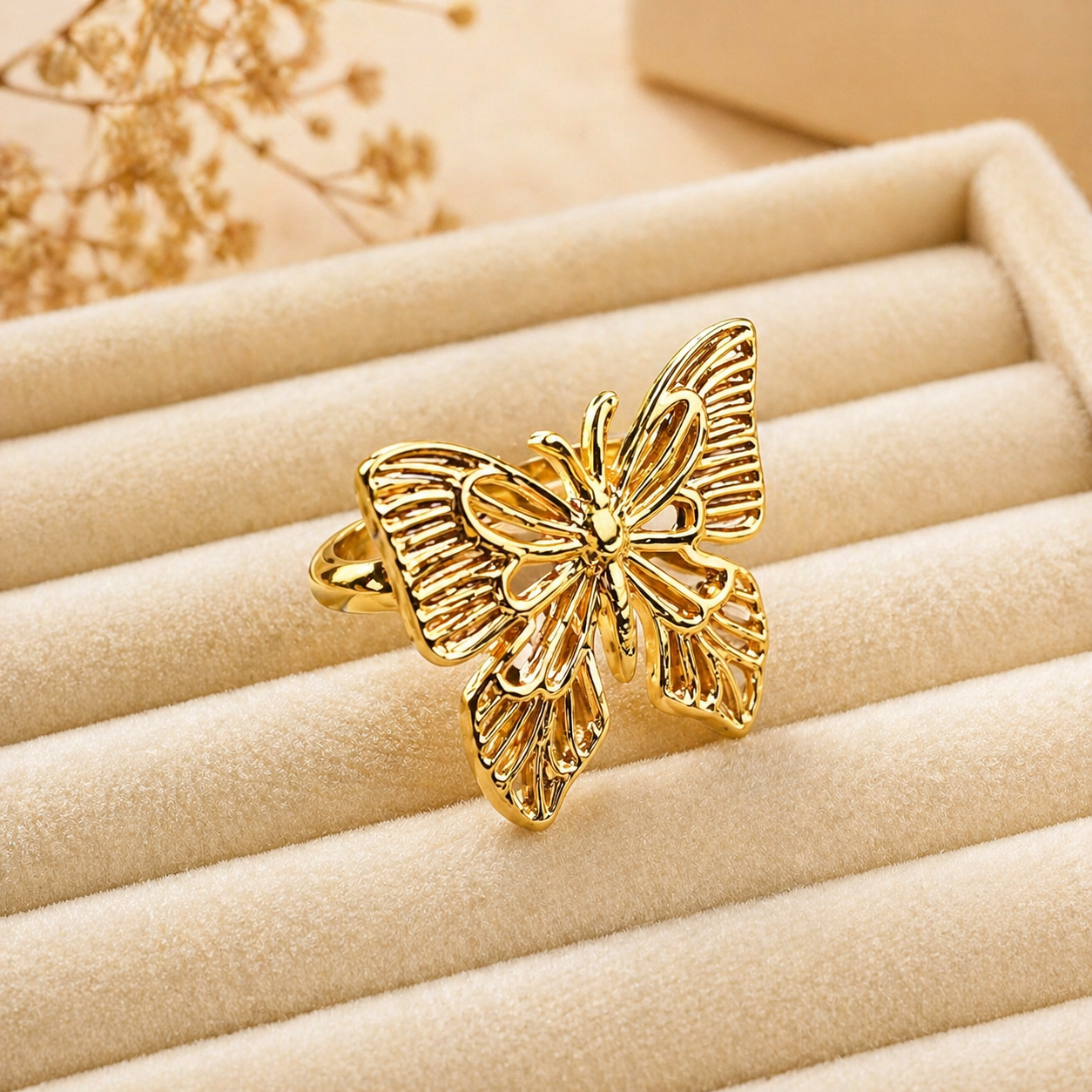 Anti Tarnish adjustable rings 96