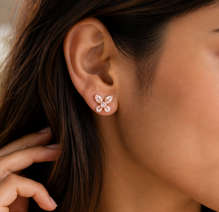 Anti Tarnish CZ Earring
