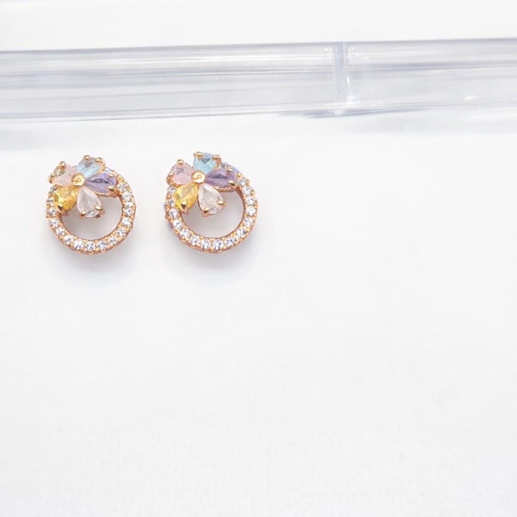 Anti Tarnish CZ Earring 1