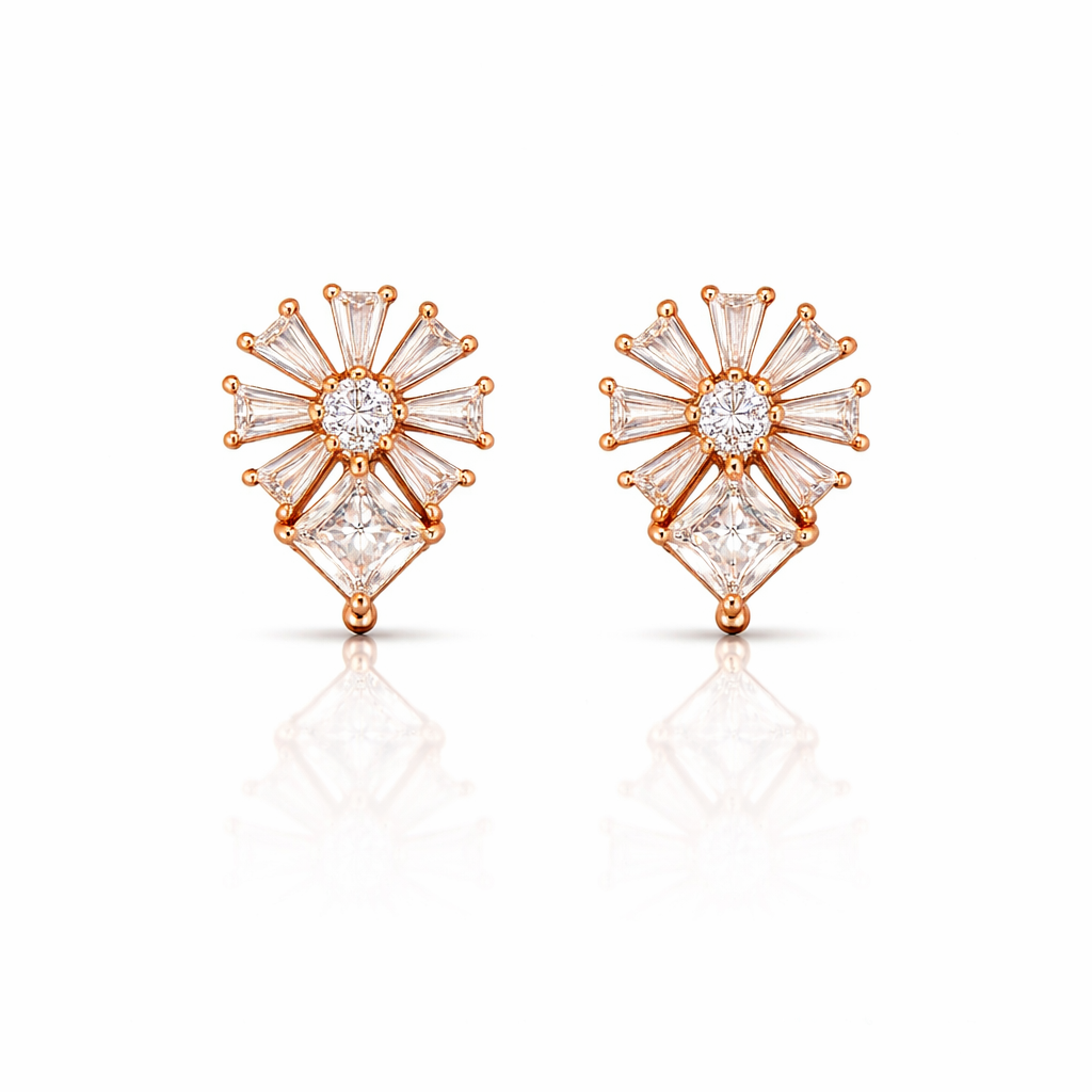 Anti Tarnish CZ Earring 143