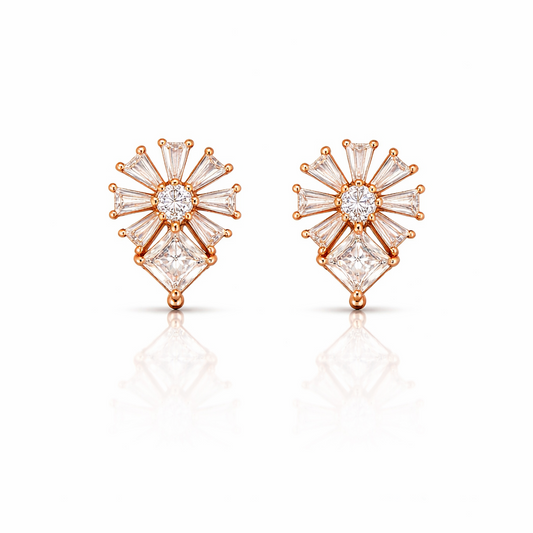 Anti Tarnish CZ Earring 143