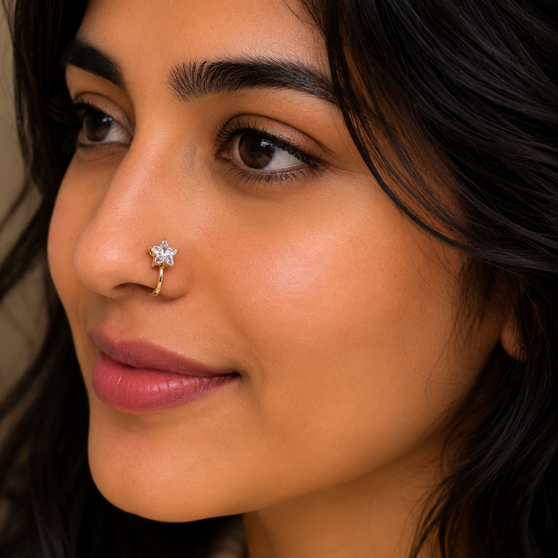Anti Tarnish nose pin 99