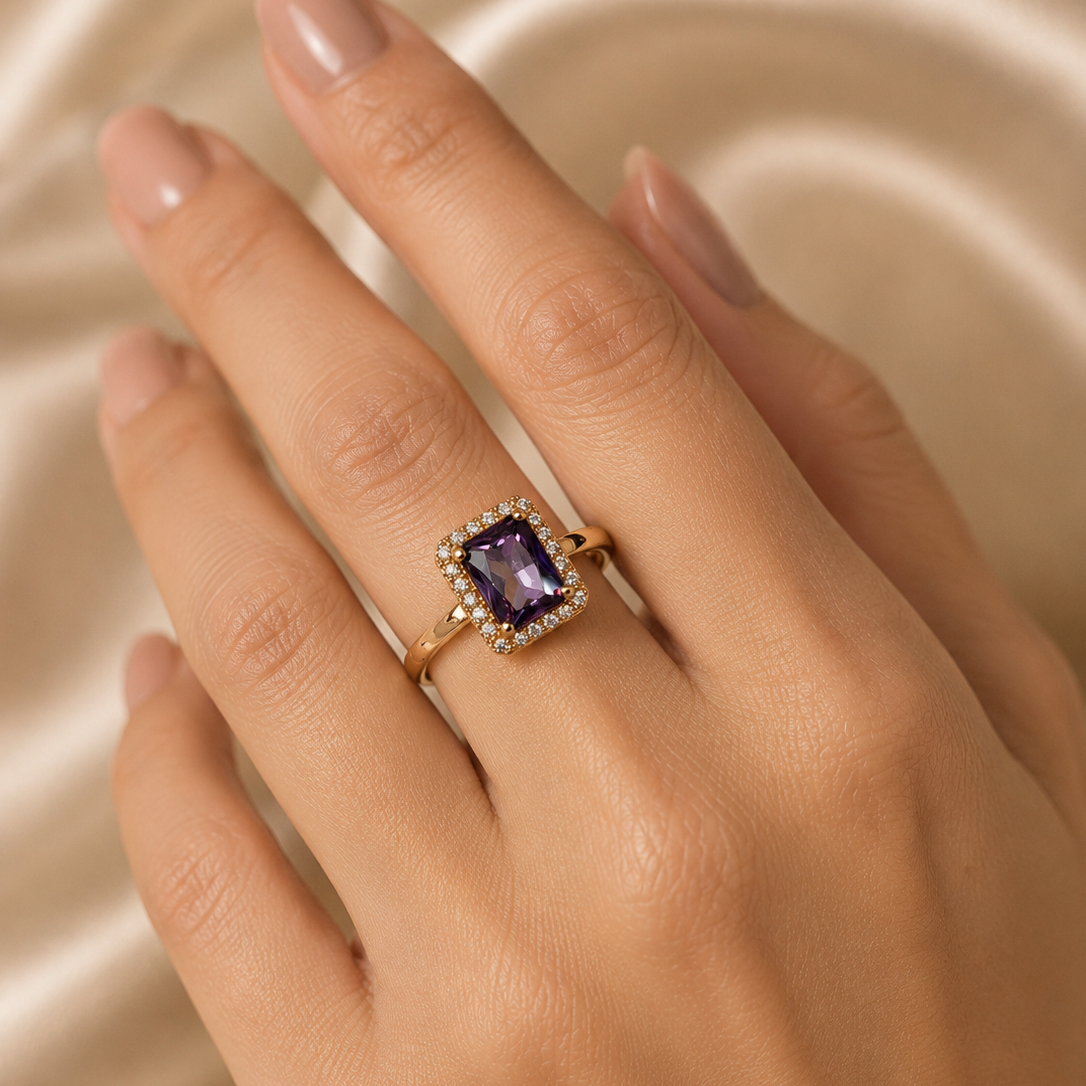 AD cz ring (9521)