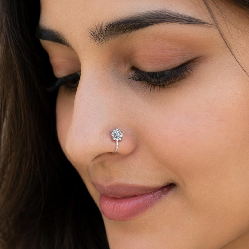 Anti Tarnish nose pin 03
