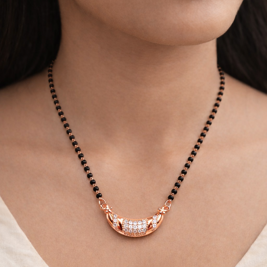 CZ mangalsutra - 9