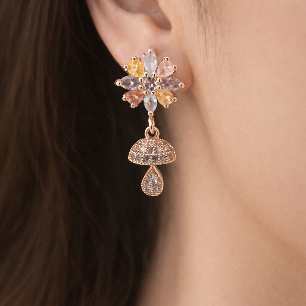 Anti Tarnish CZ Earring 80
