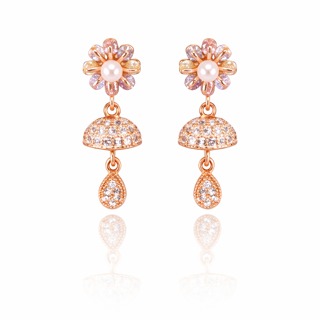 Anti Tarnish CZ Earring 115