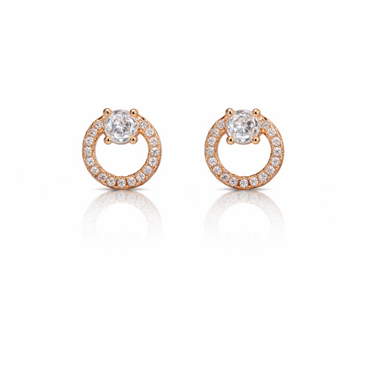 Anti Tarnish CZ Earring 128