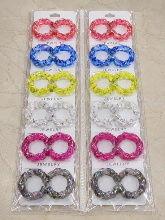 13rs each 12-pair of imported earrings combo (9067)