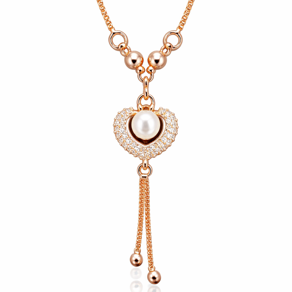 Anti Tarnish CZ Necklace(with box) 26
